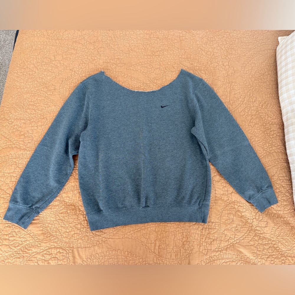 Nike Heather Blue Pullover
